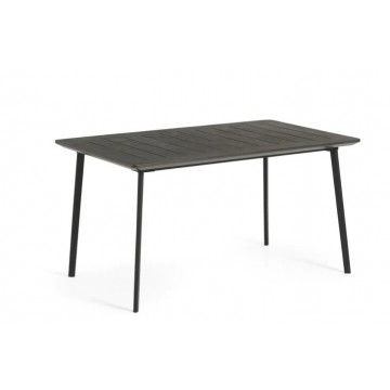 METALEA OUTDOOR DINING TABLE BRONZE 146CM